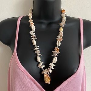 Shell and Bead Necklace